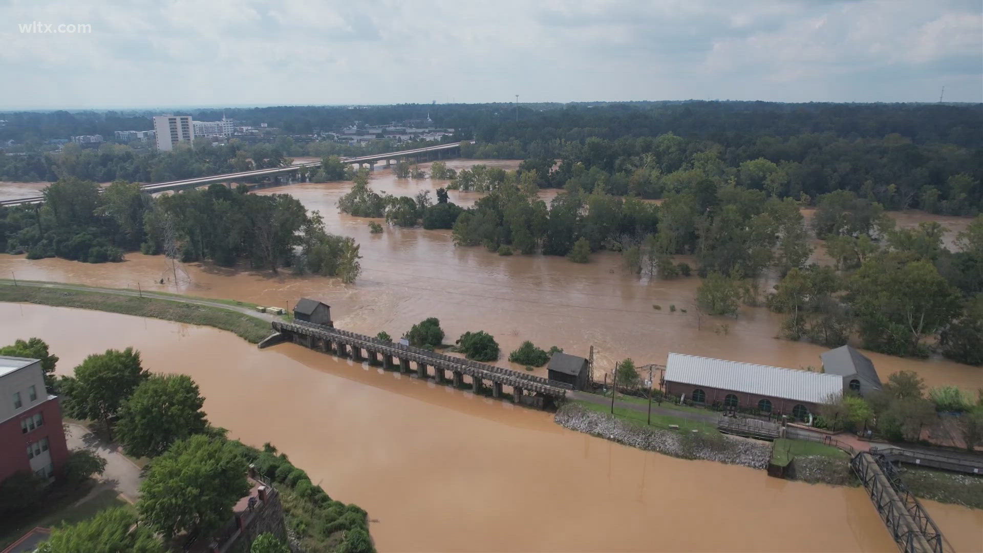 Parts of the Midlands continue to experience river flooding near Columbia.  Most Riverwalks in the area are flooded.