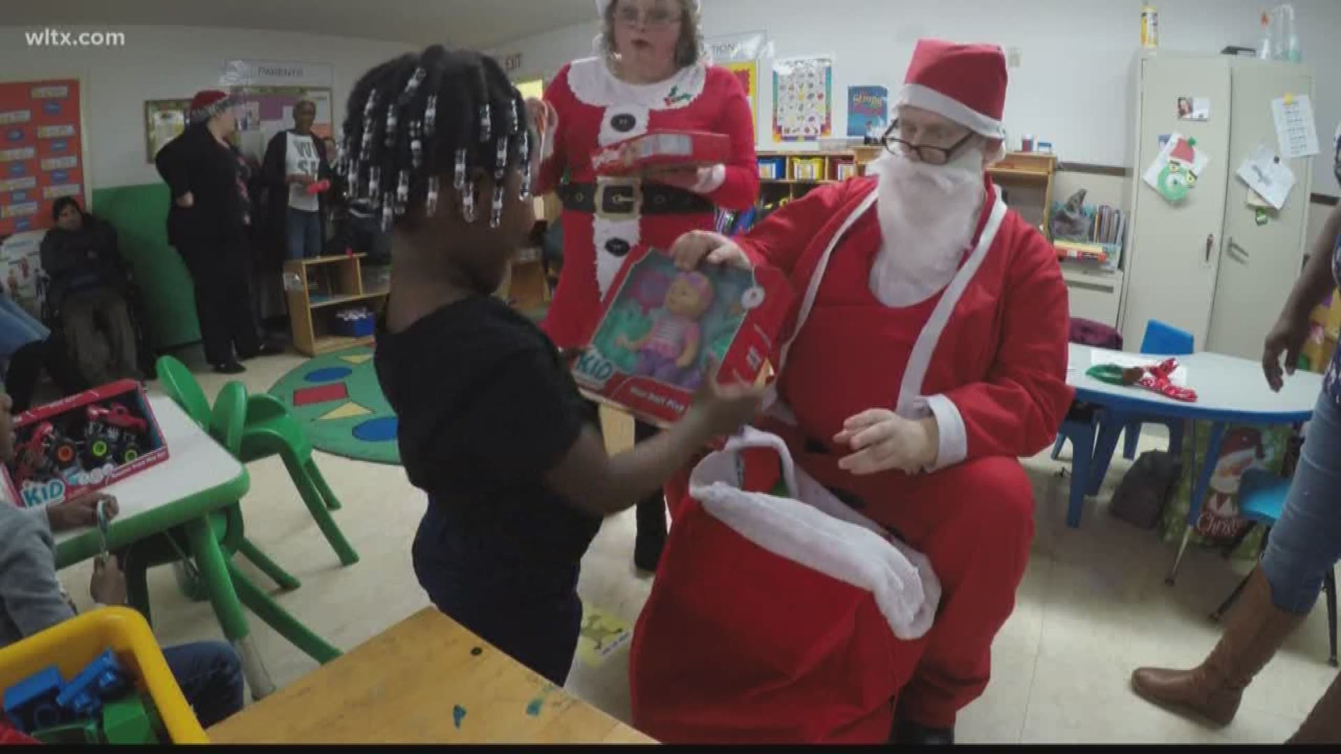 One group of Midlands adults with disabilities are giving to kids for the holiday season.