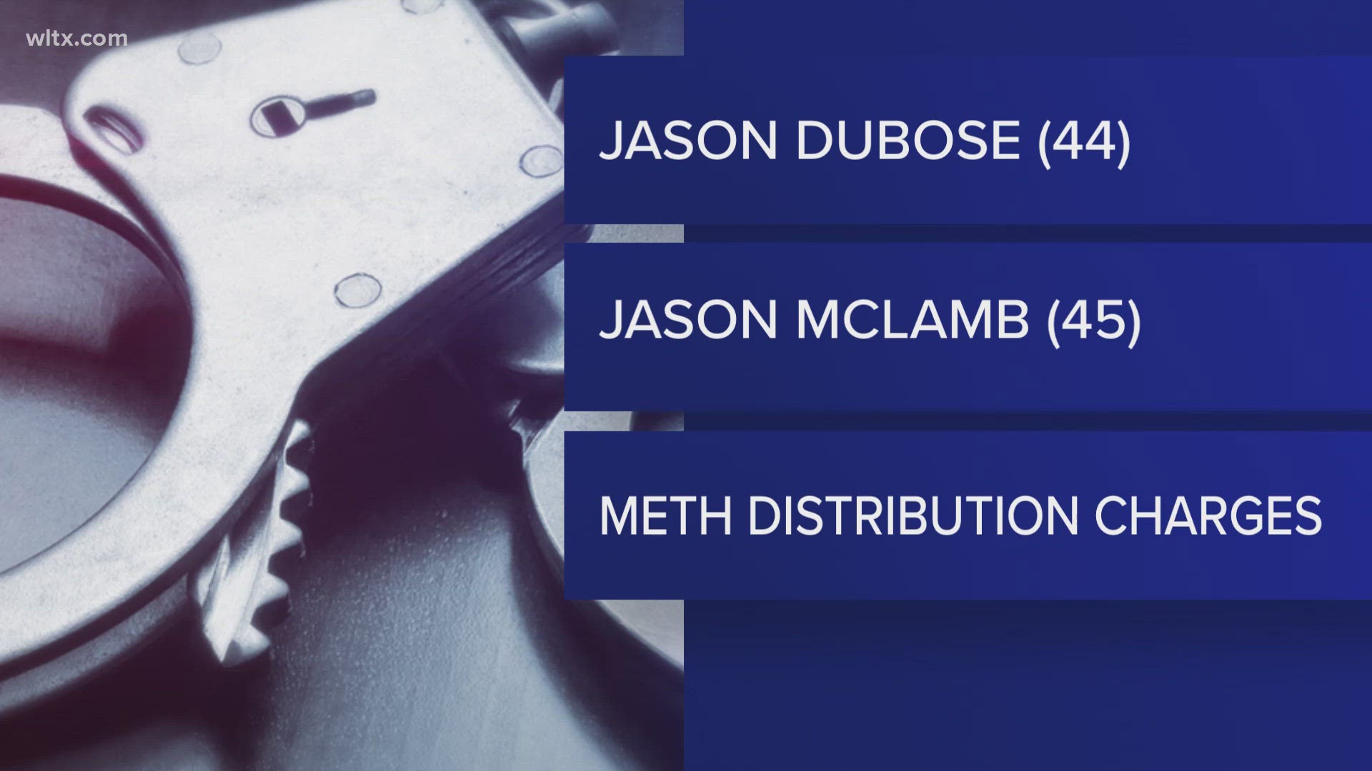 A routine traffic stop over a window tint violation led to the arrests of two Sumter County men on drug distribution charges.