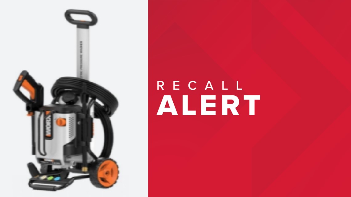 WORX recalls 13 Amp 1900 PSI electric pressure washers wltx