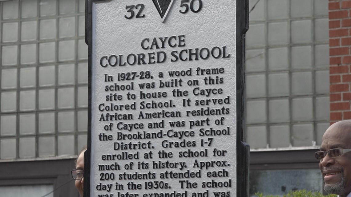 Former Cayce Colored School honored with historical marker - Vimarsana News