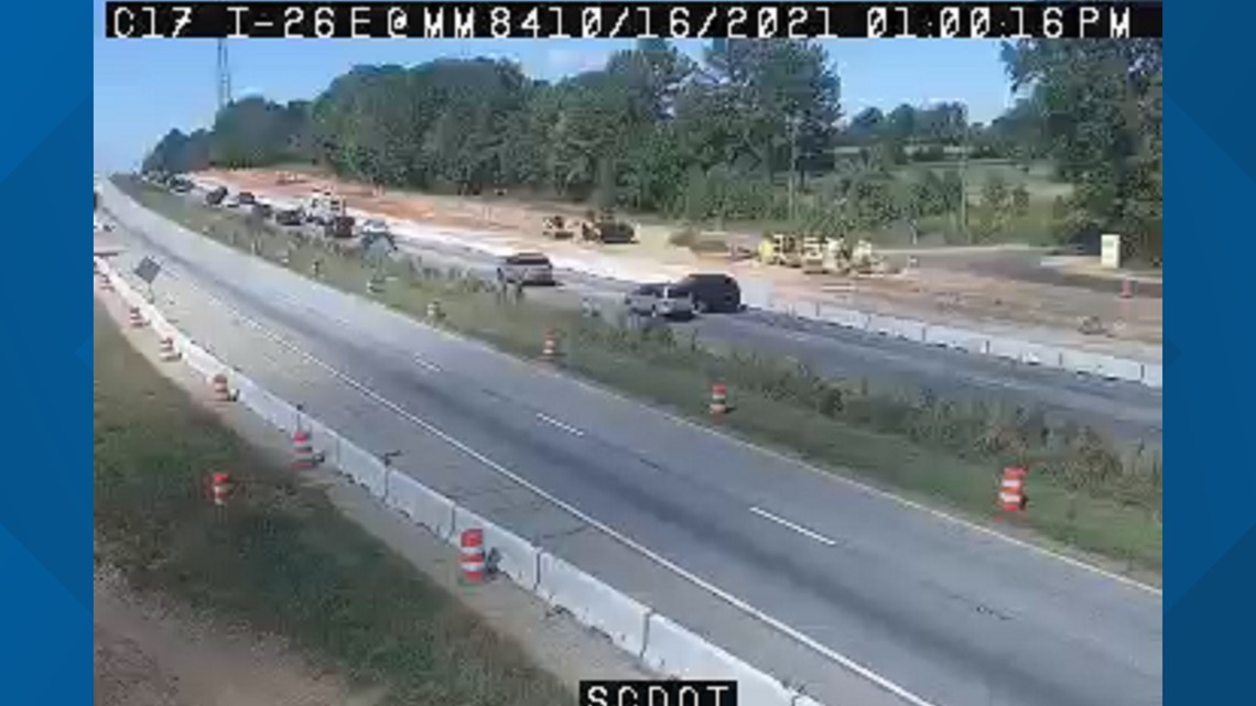 Deadly I26 Newberry County accident cleared