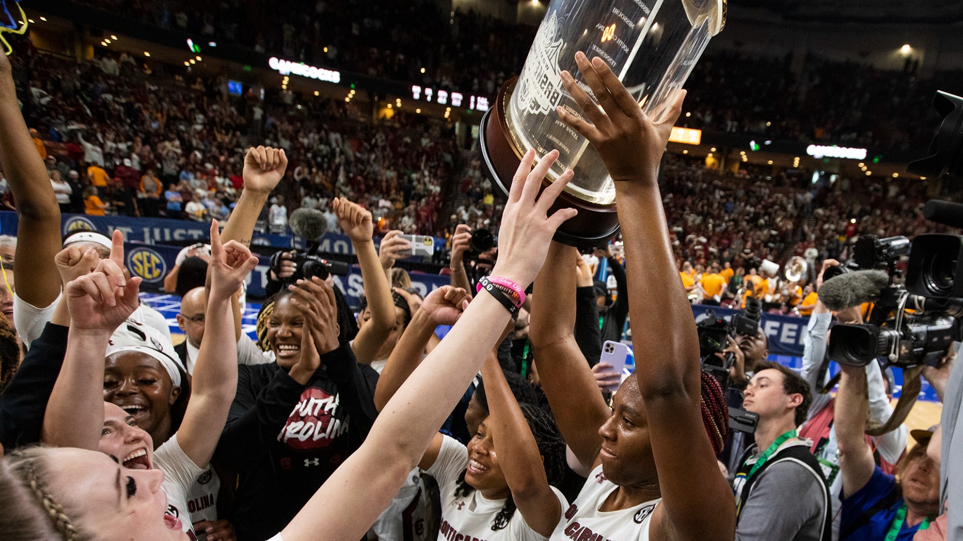 The drive from Columbia to Greenville is less than two hours which means a Gamecock takeover of the SEC Tournament is expected.