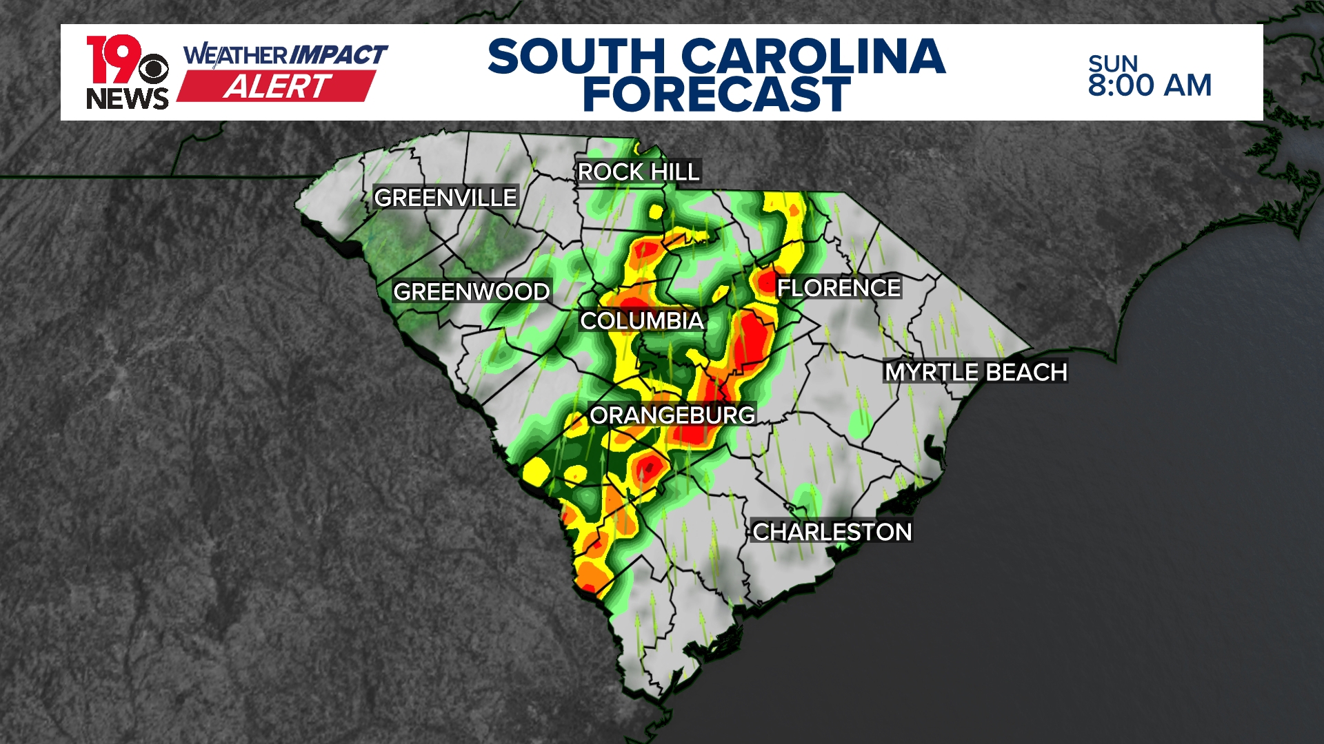 Severe storms, high winds, and flash flooding possible in the Midlands ...