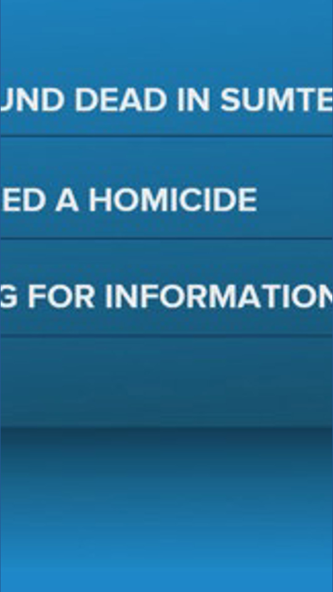 Death in Sumter County investigated as a homicide | wltx.com