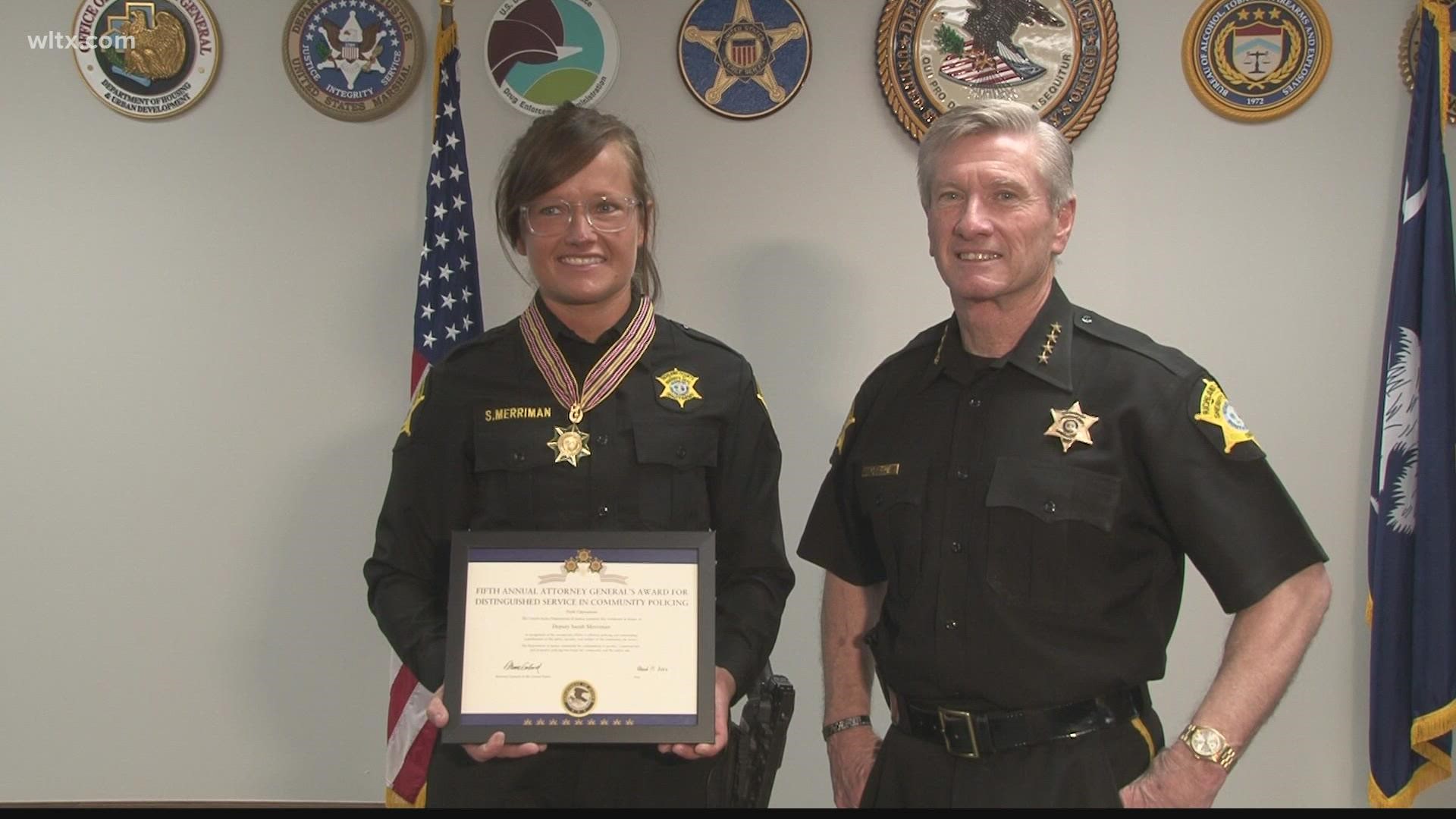 Richland County Deputy Sheriff Honored For Extraordinary Service