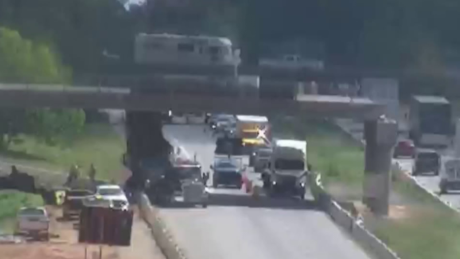 I26 accident involving dump truck clears in Lexington County