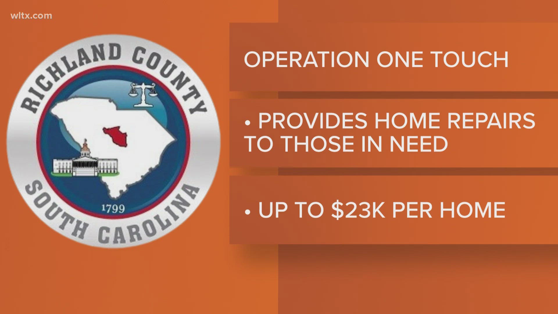 Low- to moderate-income households in Richland County can now get help with critical housing upgrades through Operation One Touch.