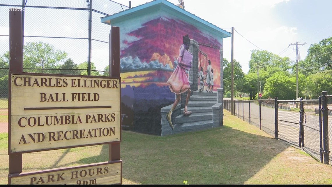 Valencia Park Mural shines light on Black History in Columbia | wltx.com