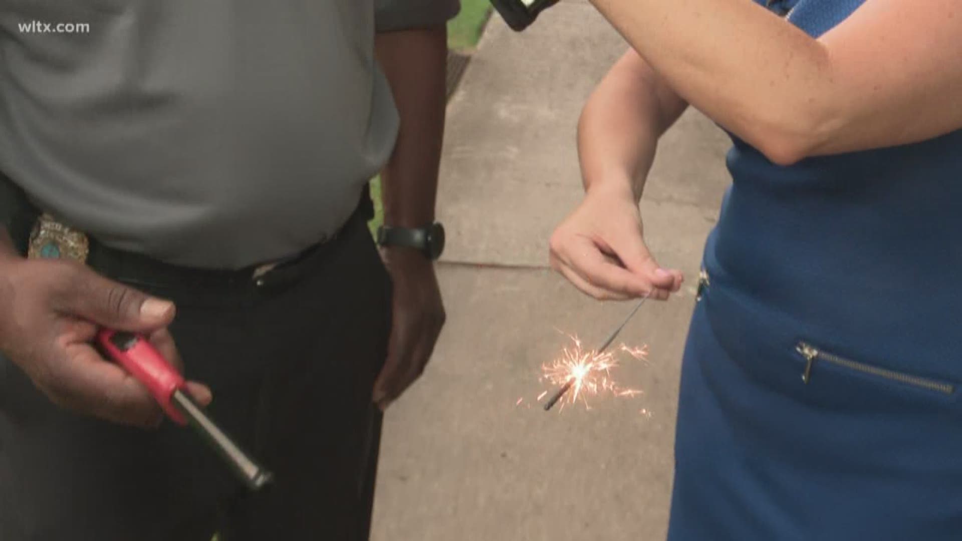 Columbia Fire Chief Aubrey Jenkins stopped by News19 to provide some safety tips for using fireworks over the July 4th holiday.