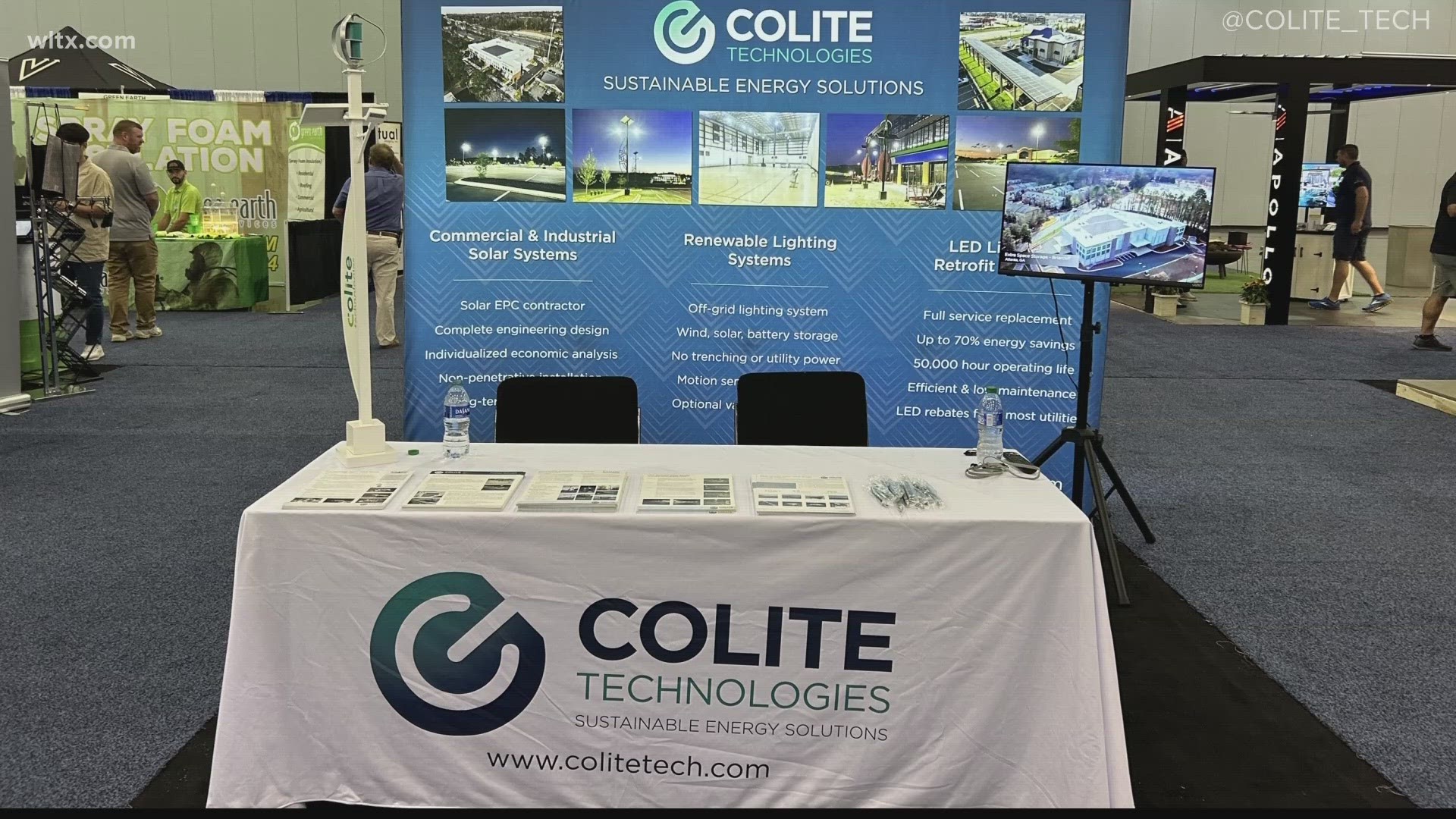Colite Technologies, a company specializing in renewable energy solutions, announced it has purchased a new building in Columbia to renovate.