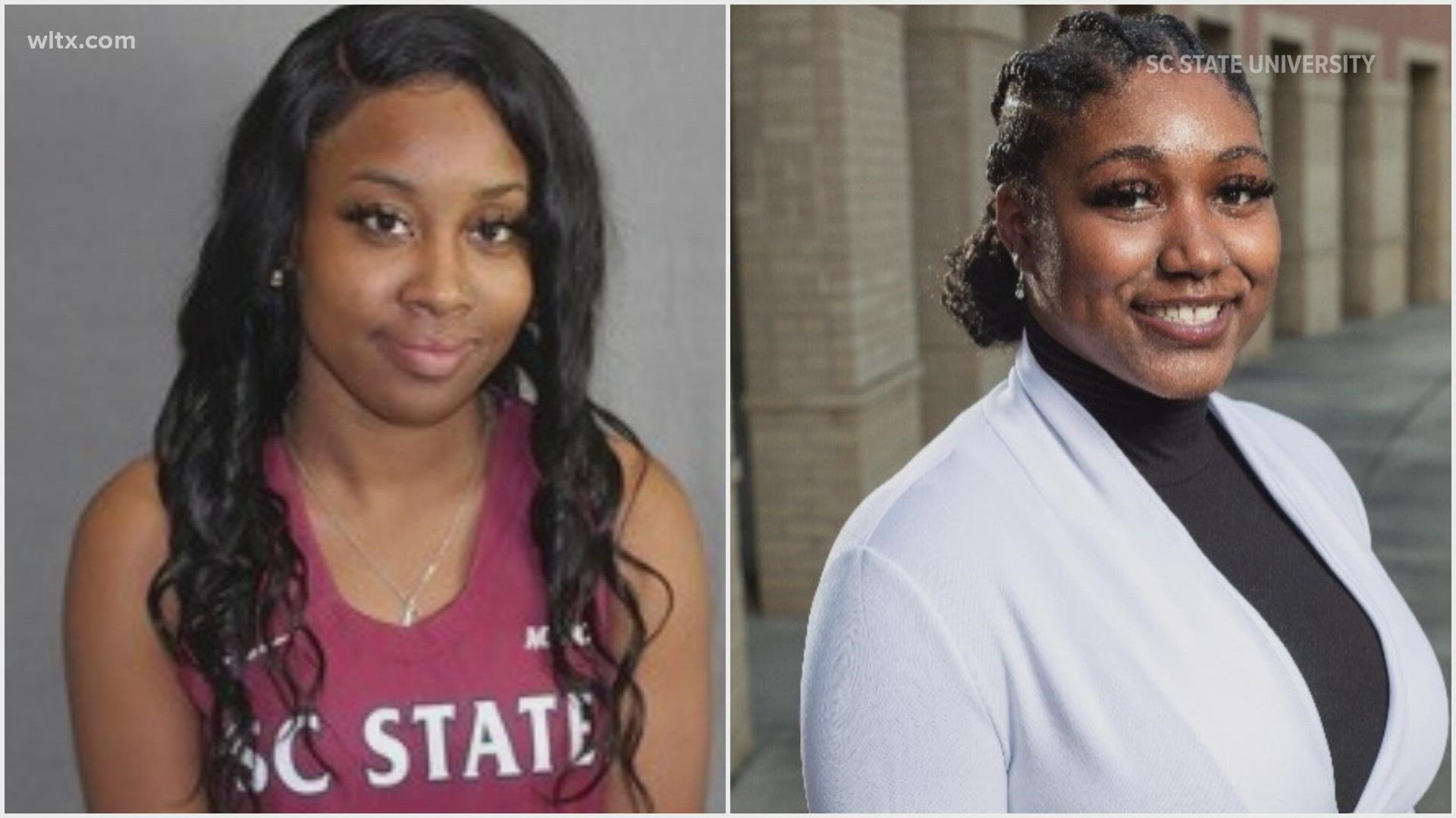 South Carolina State University confirmed the deaths of one student and a graduate: Zeleria Simpson and Shemyia T. Riley died in a crash Friday morning.