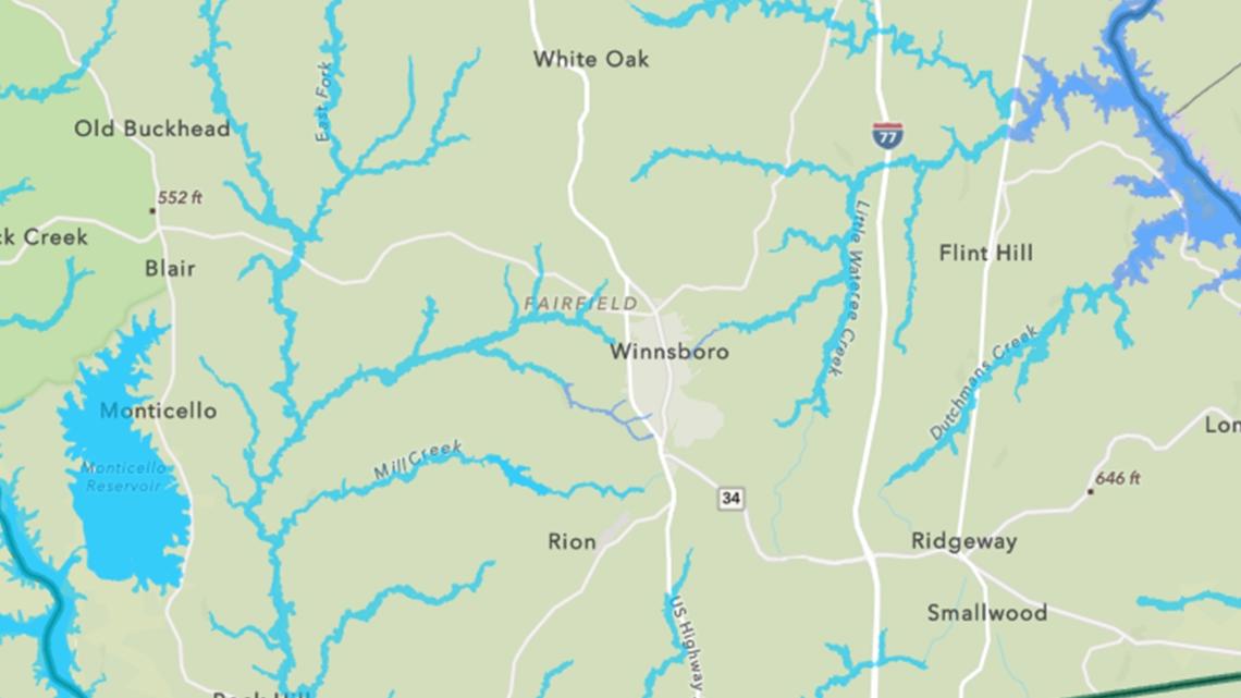 SCDNR hosts flood map viewing for Fairfield County residents