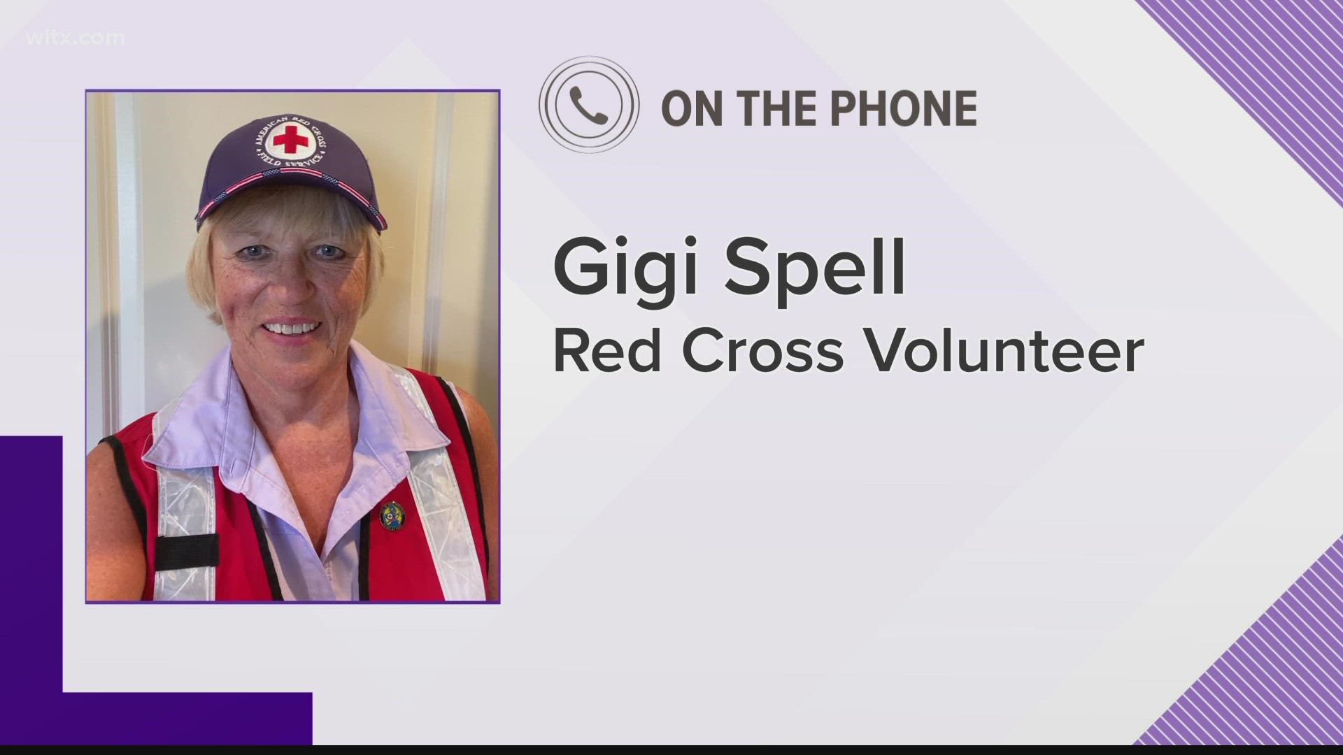 Hundreds of Red Cross volunteers from across the county are in Louisiana to help with hurricane recovery, two volunteers from SC talk about what they are seeing.
