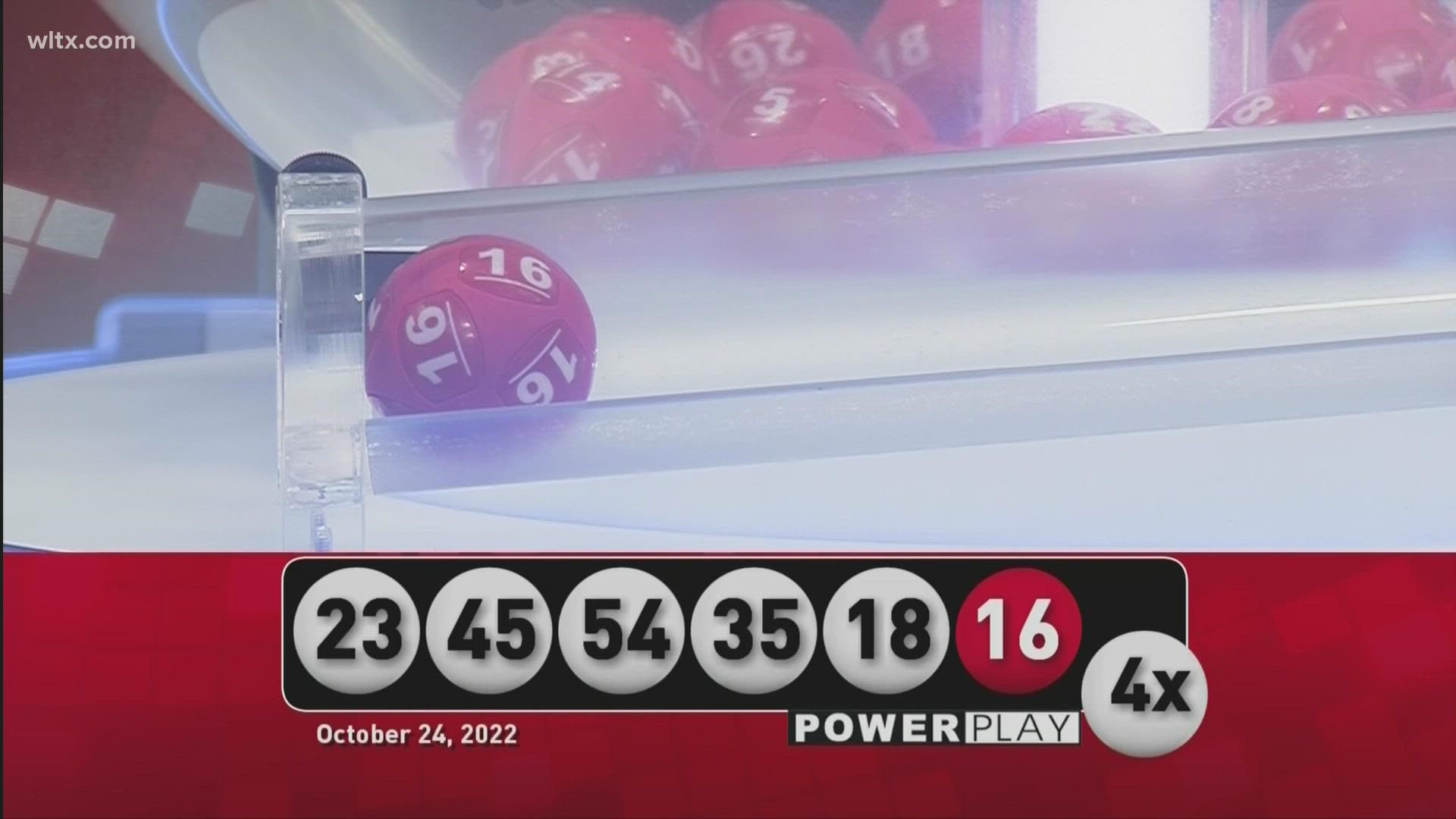 Here are the winning Powerball numbers for October 24, 2022.