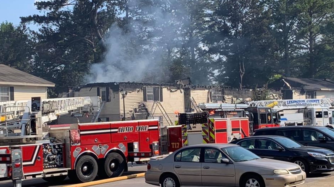 'Suspicious' apartment fire displaces 20 in West Columbia | wltx.com