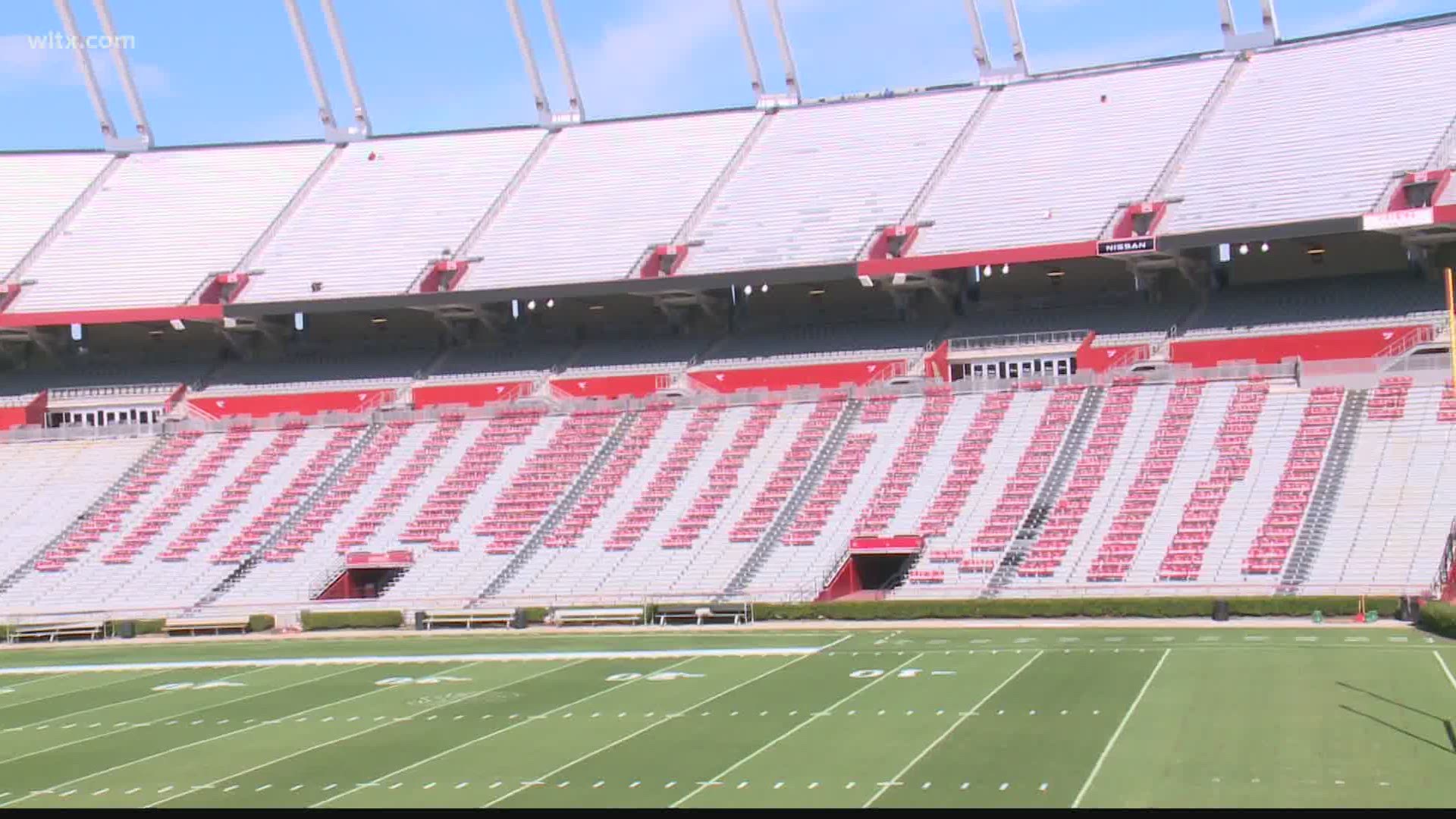 Social distancing takes center stage at Williams-Brice Stadium for 2020.