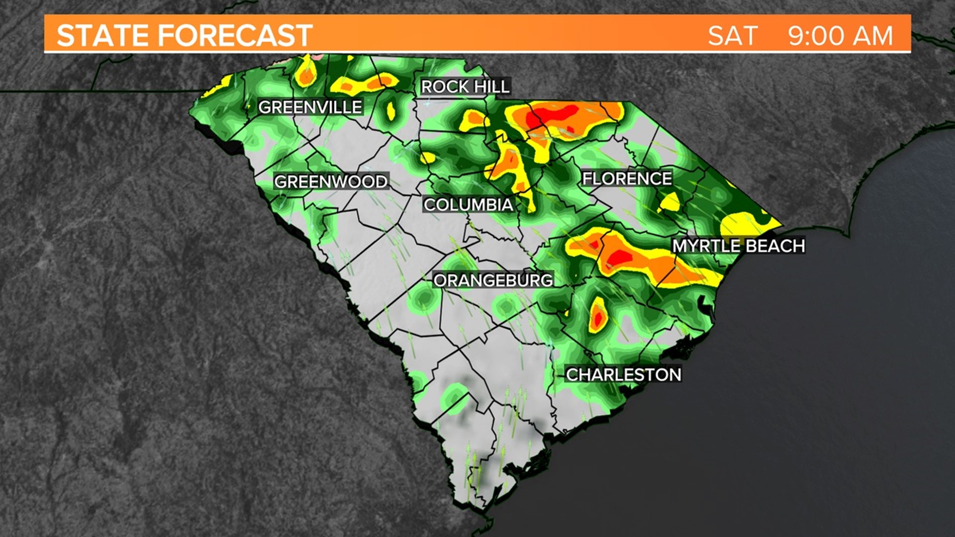 Rain returns to South Carolina for part of the weekend | wltx.com