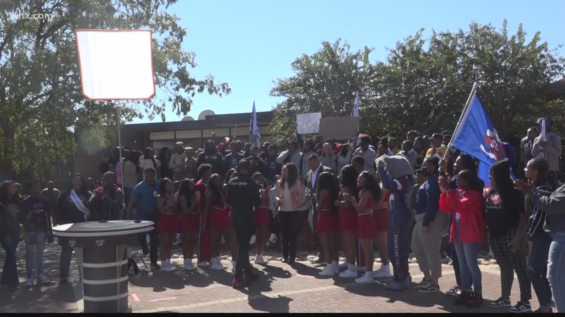 ESPN made the stop at SCSU's campus to showcase what the university has to offer.