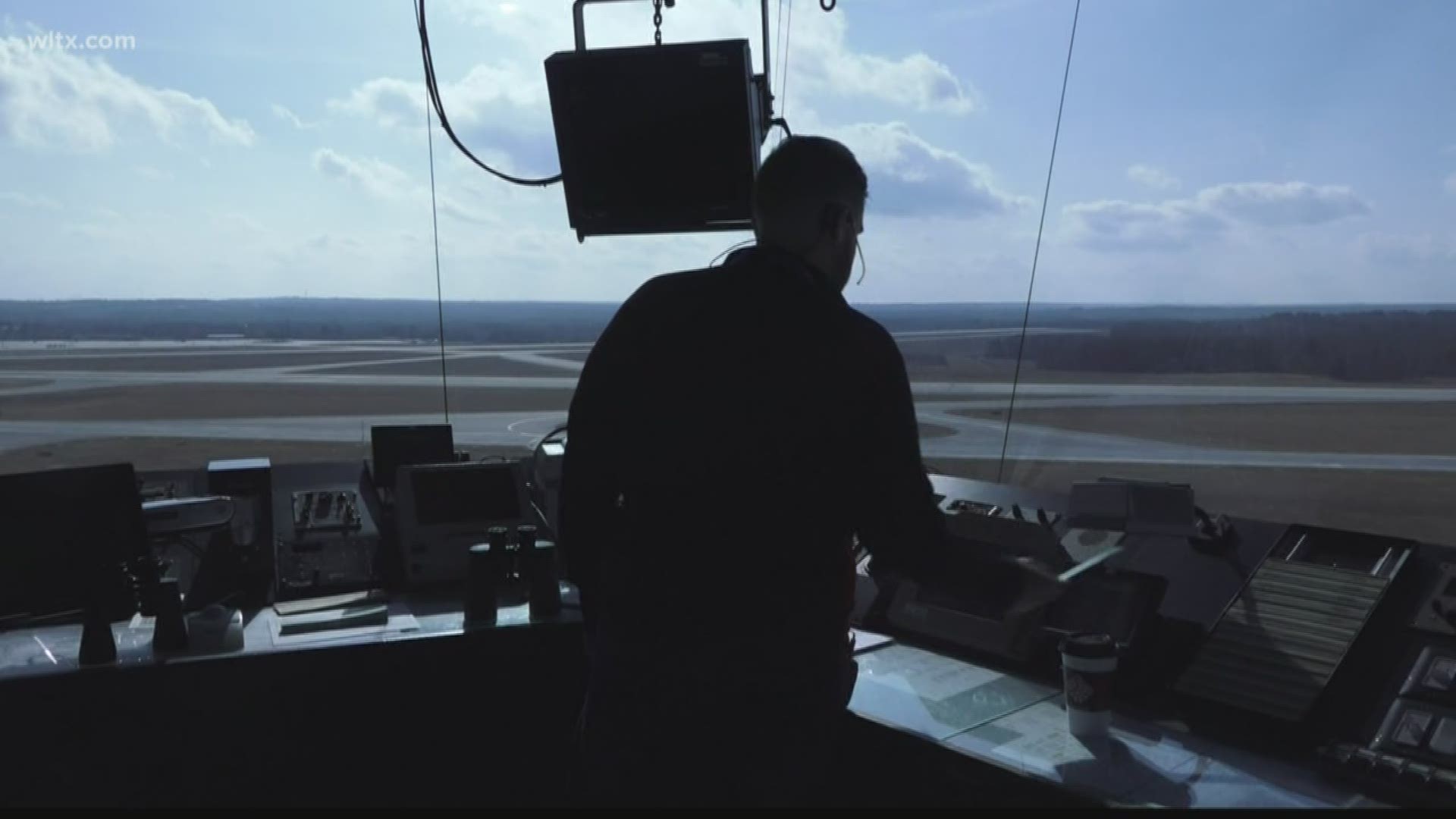 The air traffic control team is constantly watching planes on the air and the ground all year, but between Thanksgiving and New Year's, it's a busy job