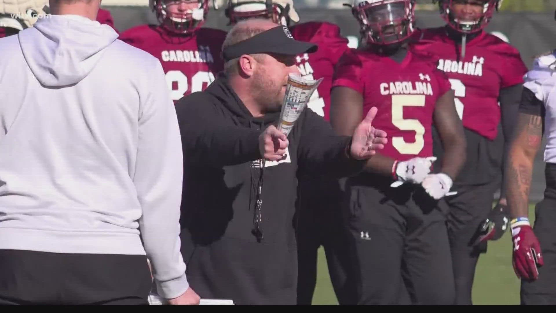USC is losing tight ends coach Jody Wright to Murray State but Shane Beamer could slide newly hired James Coley into that role.