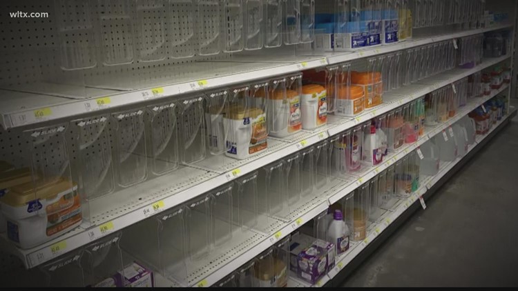 'Absolutely terrifying': Midlands mom frustrated by baby formula shortage