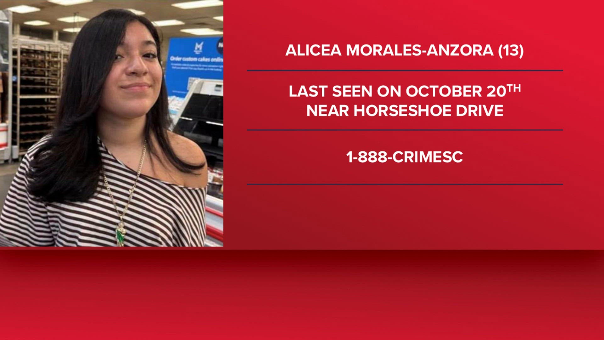 Seeking Examples Have you seen her? Deputies seek help finding missing 13-year-old in ...