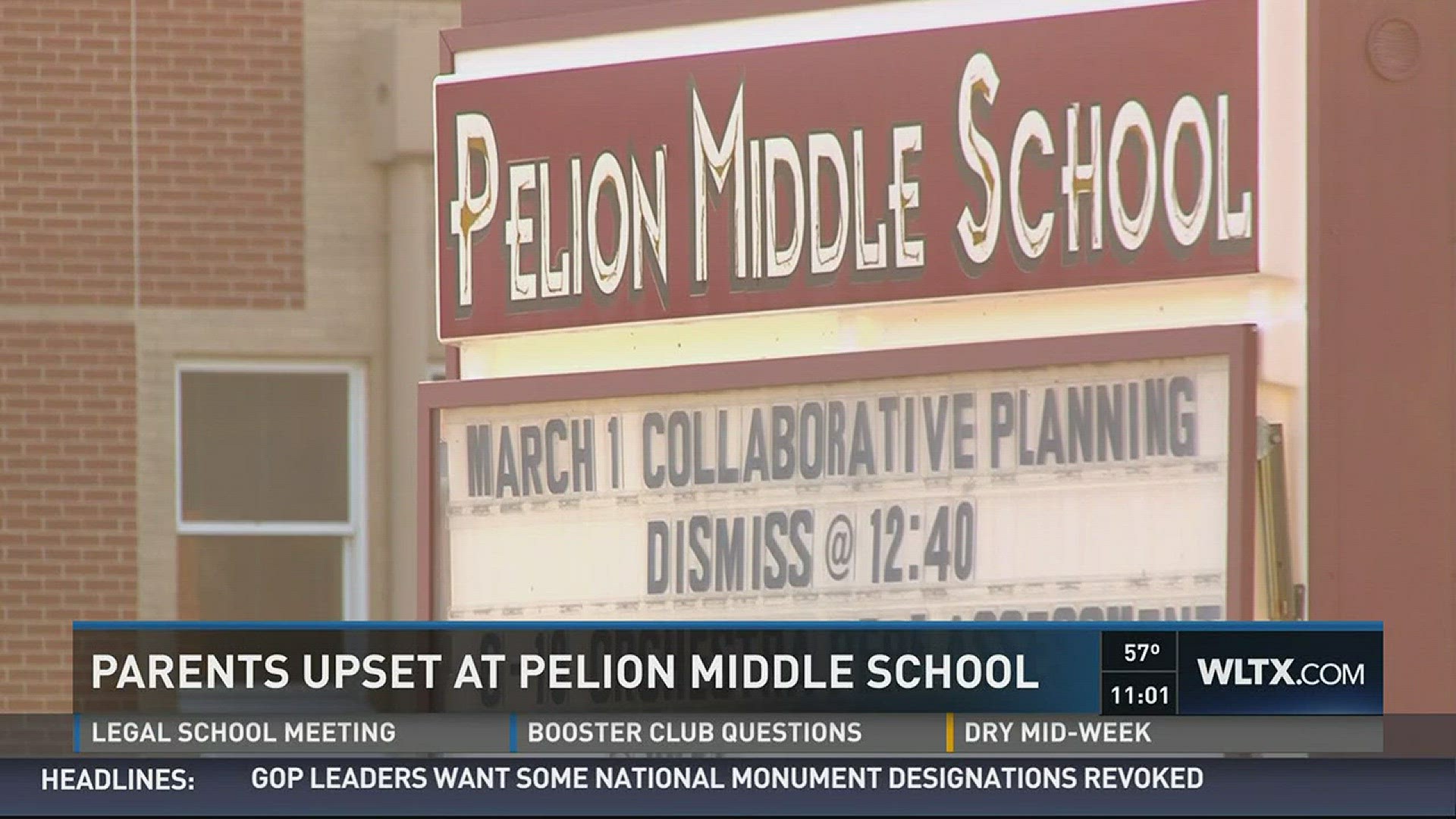 Parents Upset Over Failing Conditions at Pelion Middle School