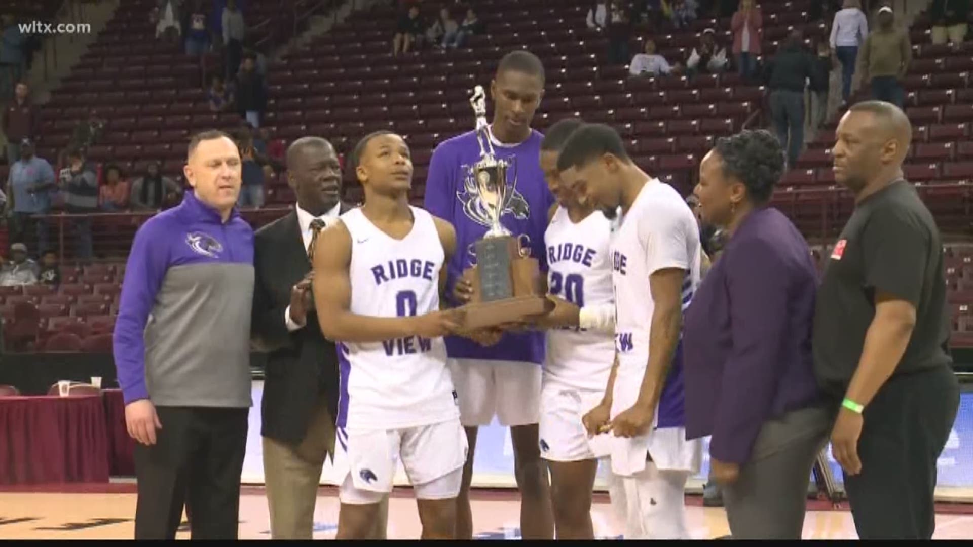 Ridge View center Malcolm Wilson is the Player of the Week.