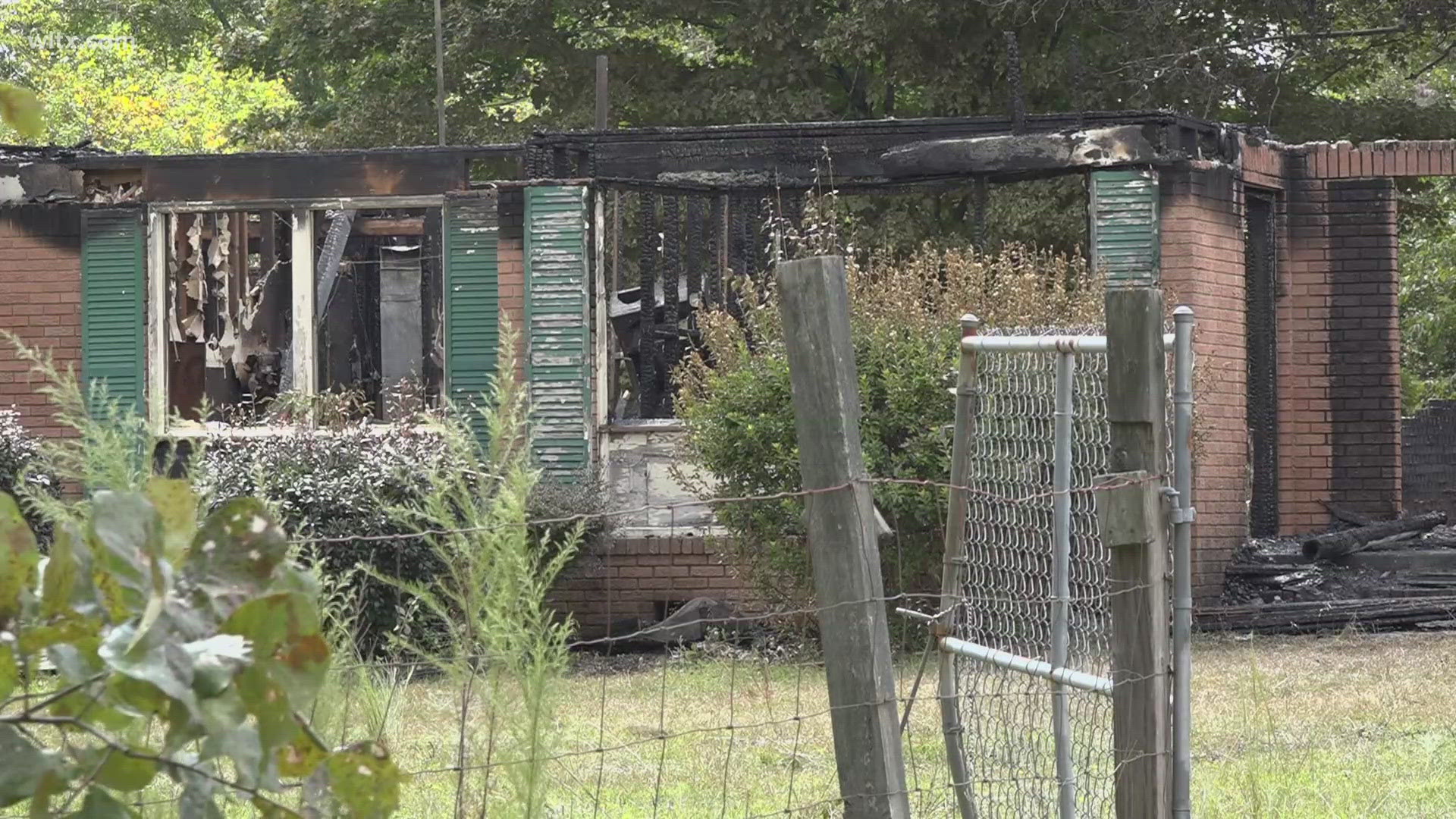 Firefighters contained the blaze at a vacant house on Piney Branch Road. Officials are investigating the cause of the incident.