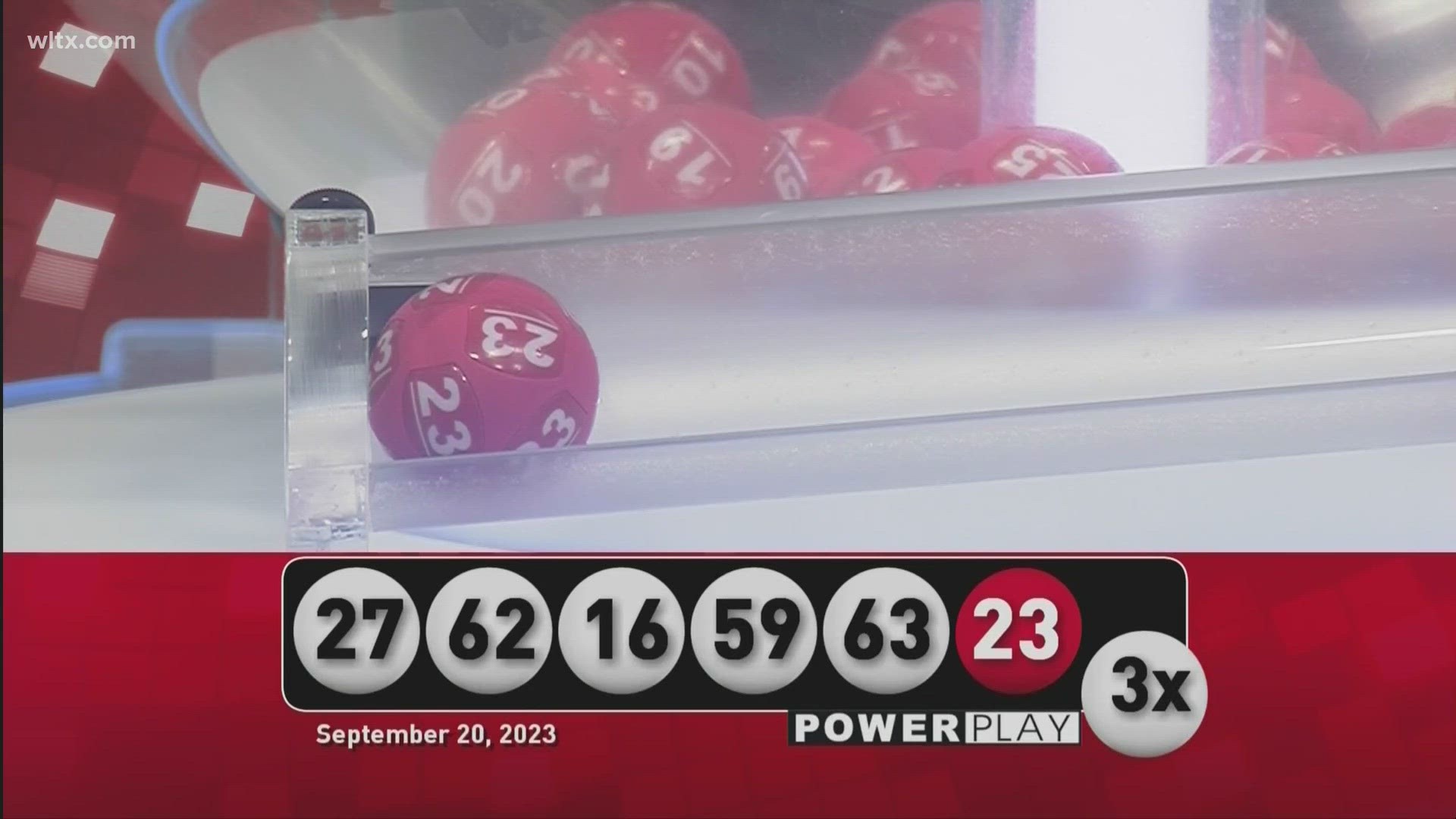 Powerball winning numbers for September 20, 2023.