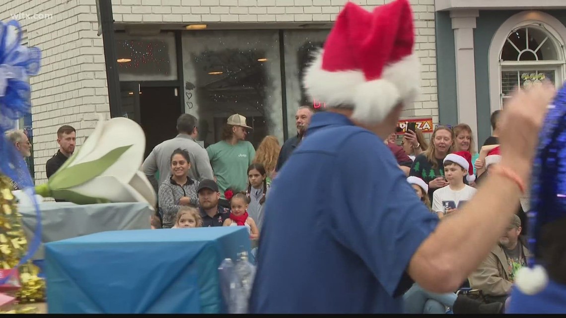 The annual Lexington Christmas Parade brings a festive atmosphere to