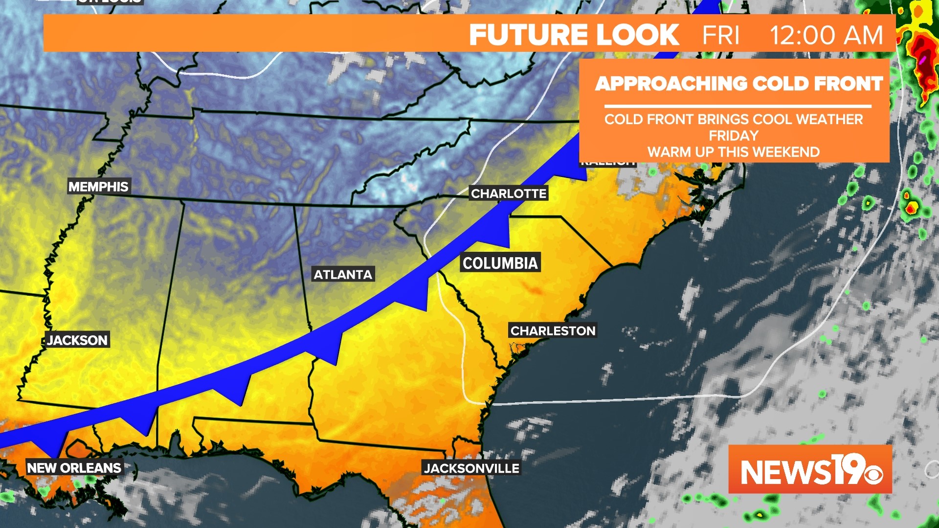 Cloudy weather sticks around before sunshine returns this weekend