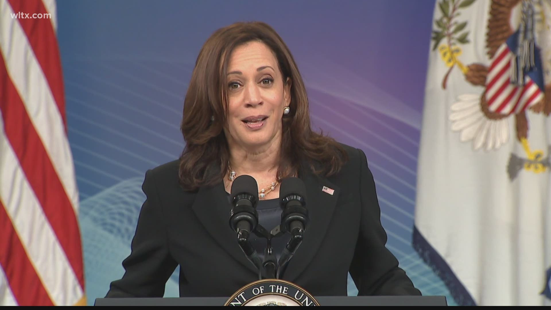 Kamala Harris will be in the state to promote vaccines, as South Carolina lags the nation in vaccinations.