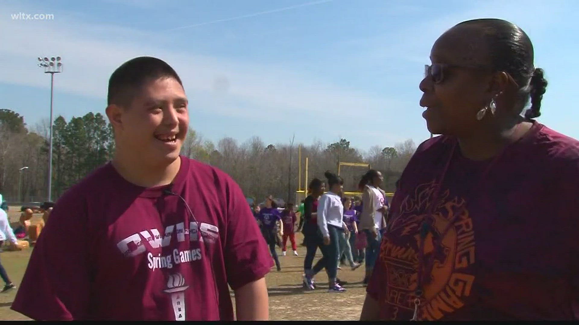 The Special Olympics Brain Games took place at Orangeburg Wilkinson High School today.