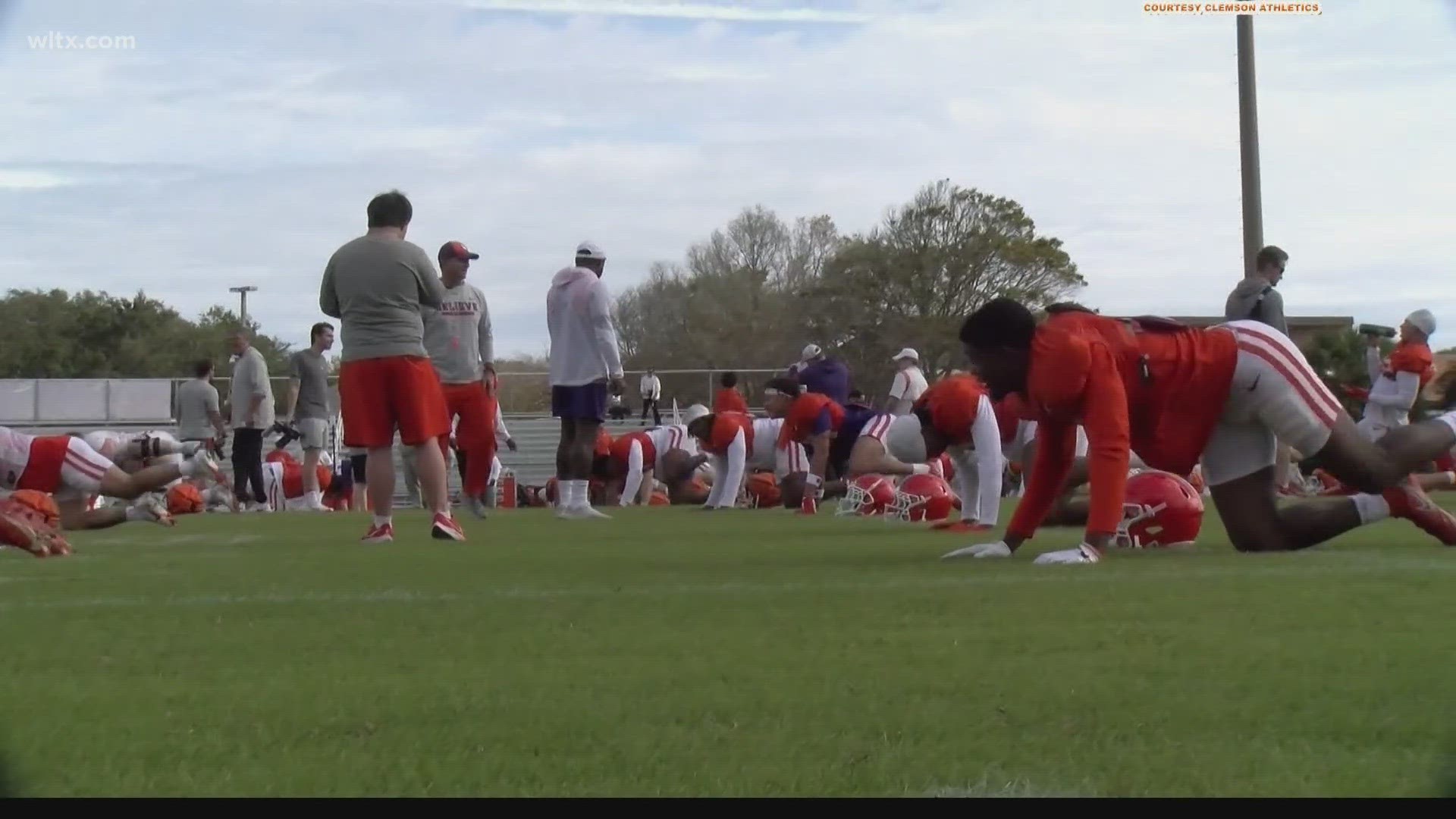 Clemson continues Gator Bowl preparations in Jacksonville as the Tigers look to cap off 2023 with a five-game winning streak.