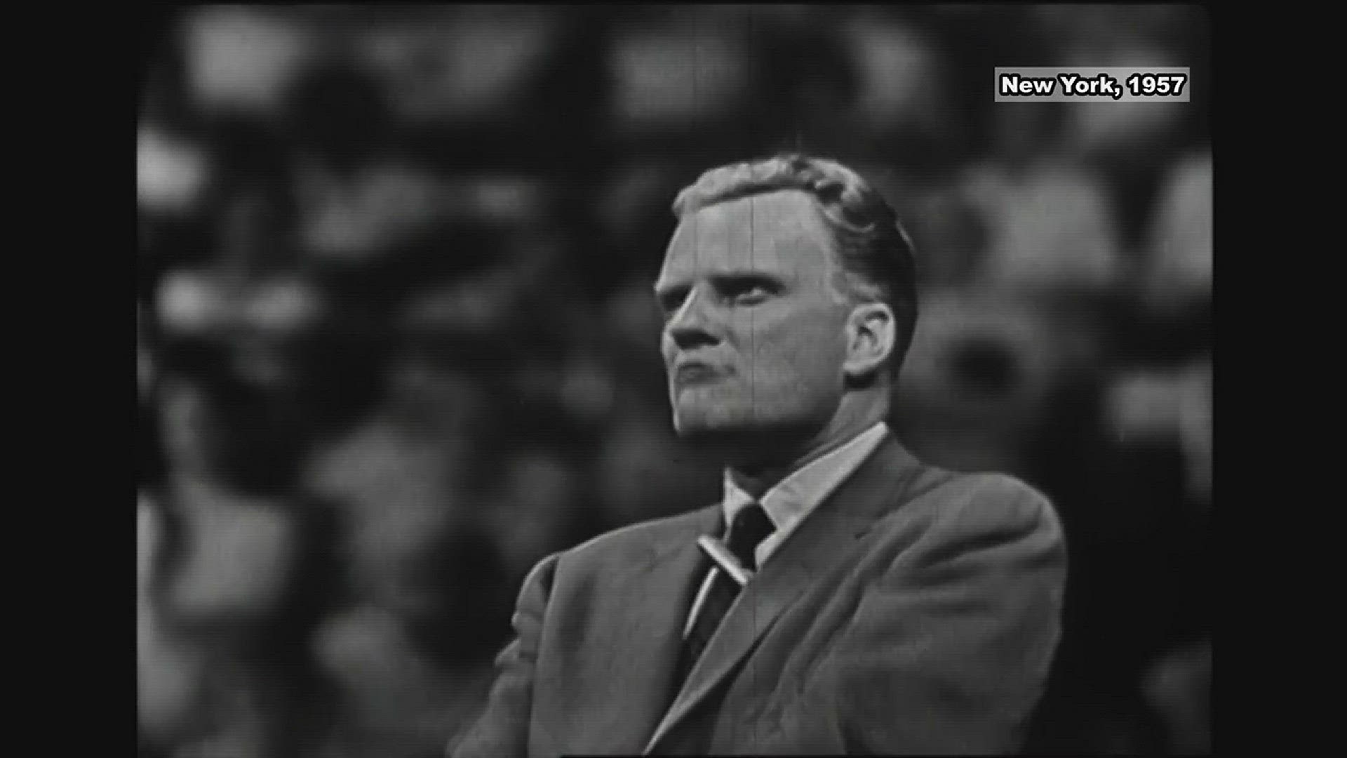 A video tribute honoring the life and legacy of Rev. Billy Graham.
