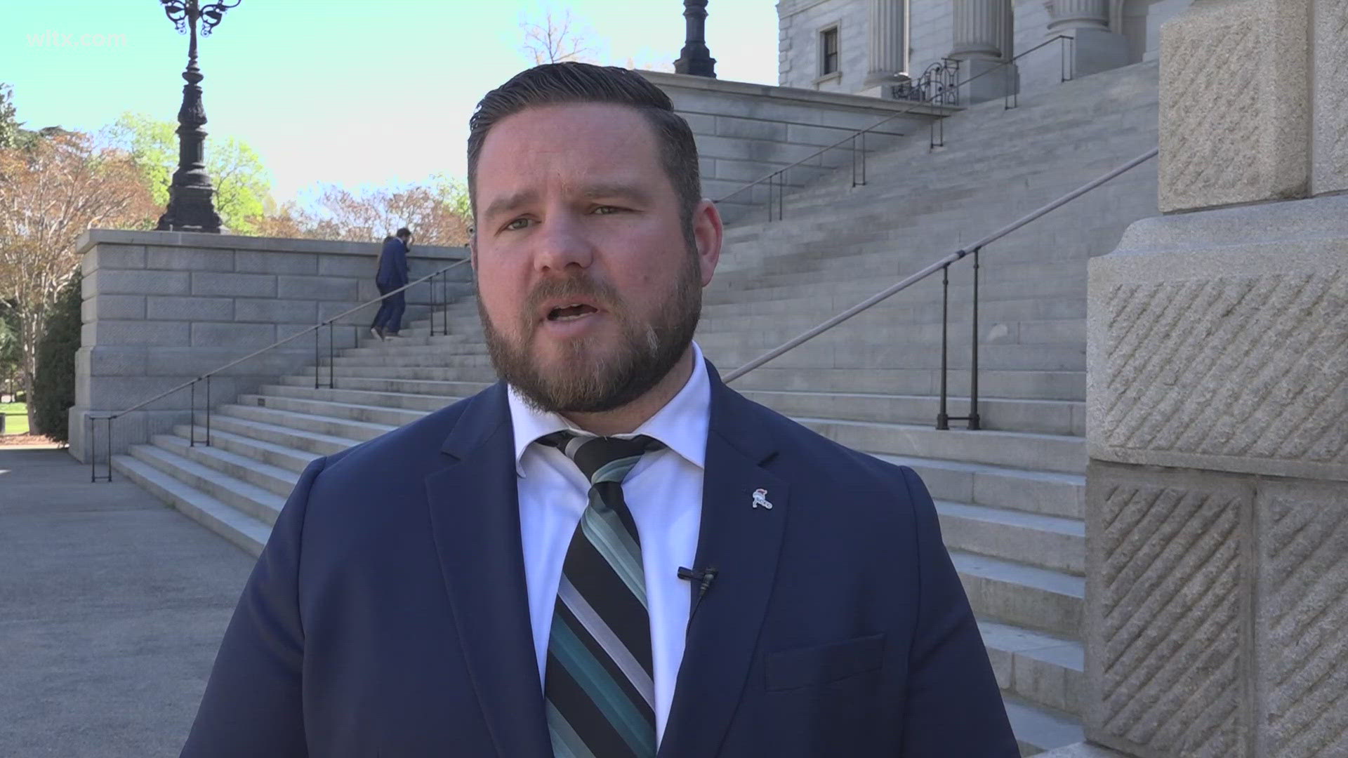 South Carolina State Rep. Robert John "R.J." May III is facing a 10-count indictment for distributing child sexual abuse material.