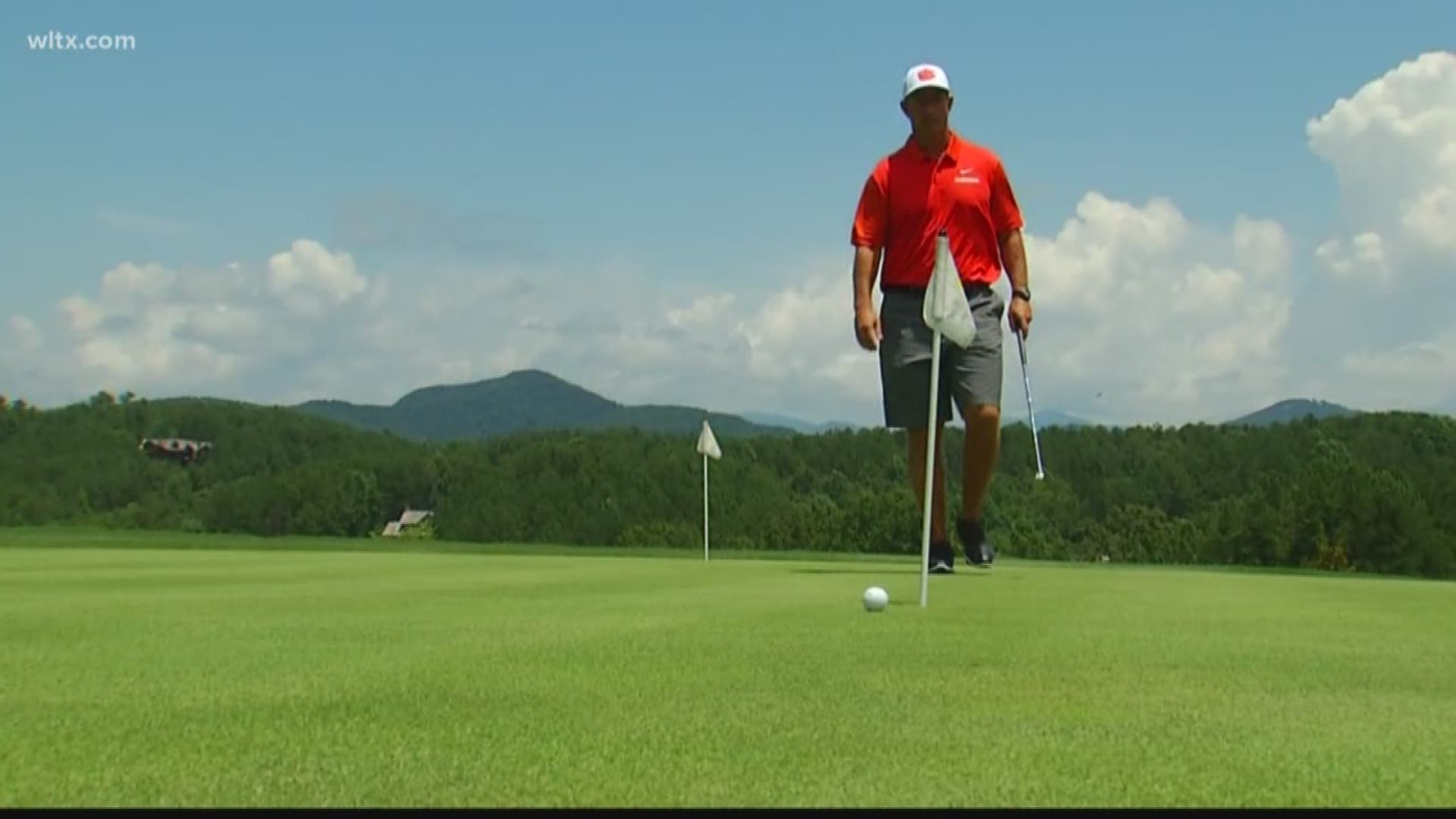 Clemson head football coach Dabo Swinney hosted his annual media golf outing Tuesday at The Reserve at Lake Keowee. Swinney gave a preview of his 10th season as the Tigers' head coach.
