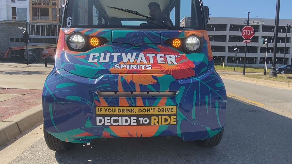 Free electric ride service in Columbia, SC called Ride Jaunt