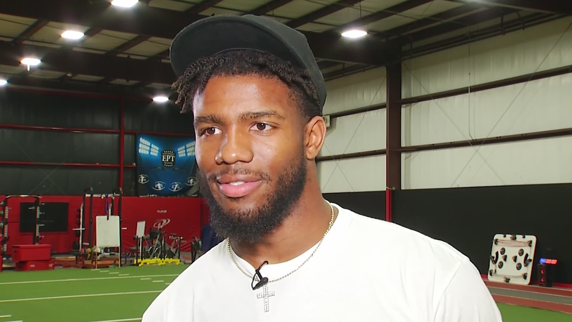 Former Clemson quarterback Kelly Bryant is back in the Upstate training for the upcoming NFL Draft.