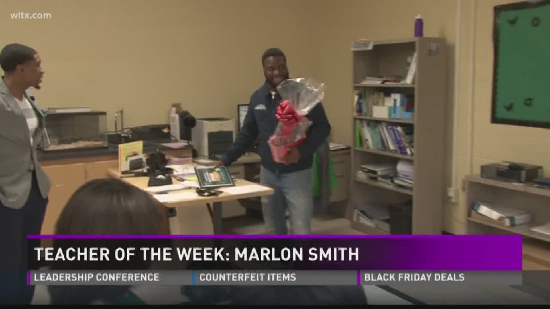 Marlon Smith is a Biology teacher at CA Johnson High School in Columbia.