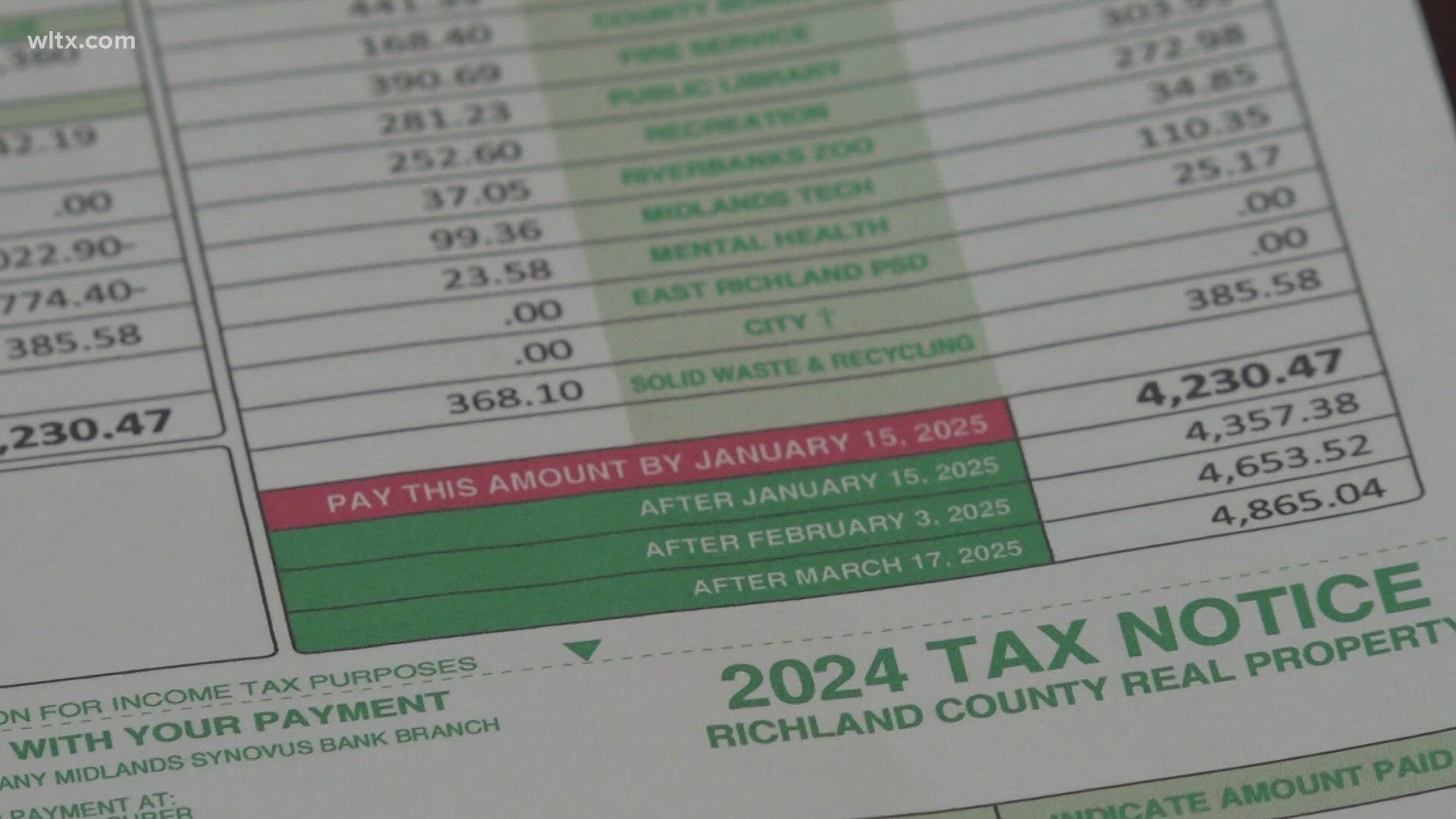 Many in Richland County have new property tax bills and some are seeing an increase and what you can do if you don't agree.