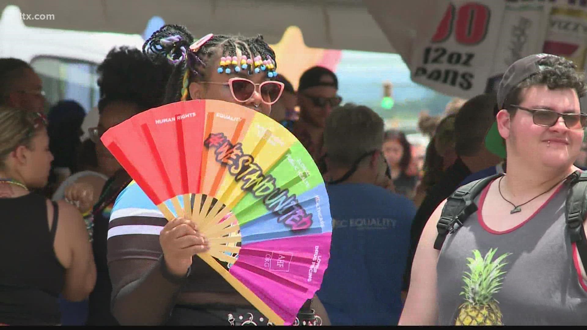 This year, Drag Queen Willow Pill took to the stage for the start of Pride Month in South Carolina.