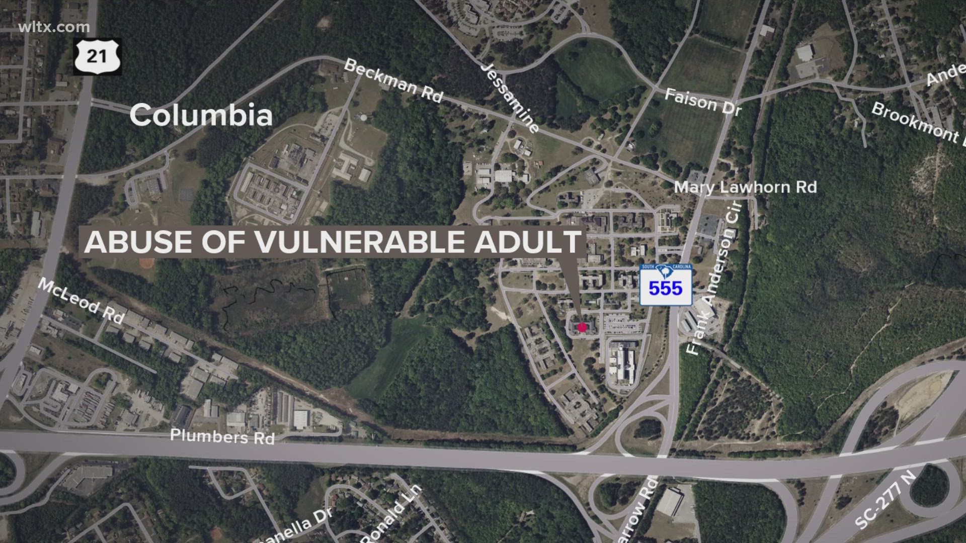 A SC Wellpath employee, Aubrey Womack, 38, is accused of grabbing a victim by the neck and pushing him into a wall.