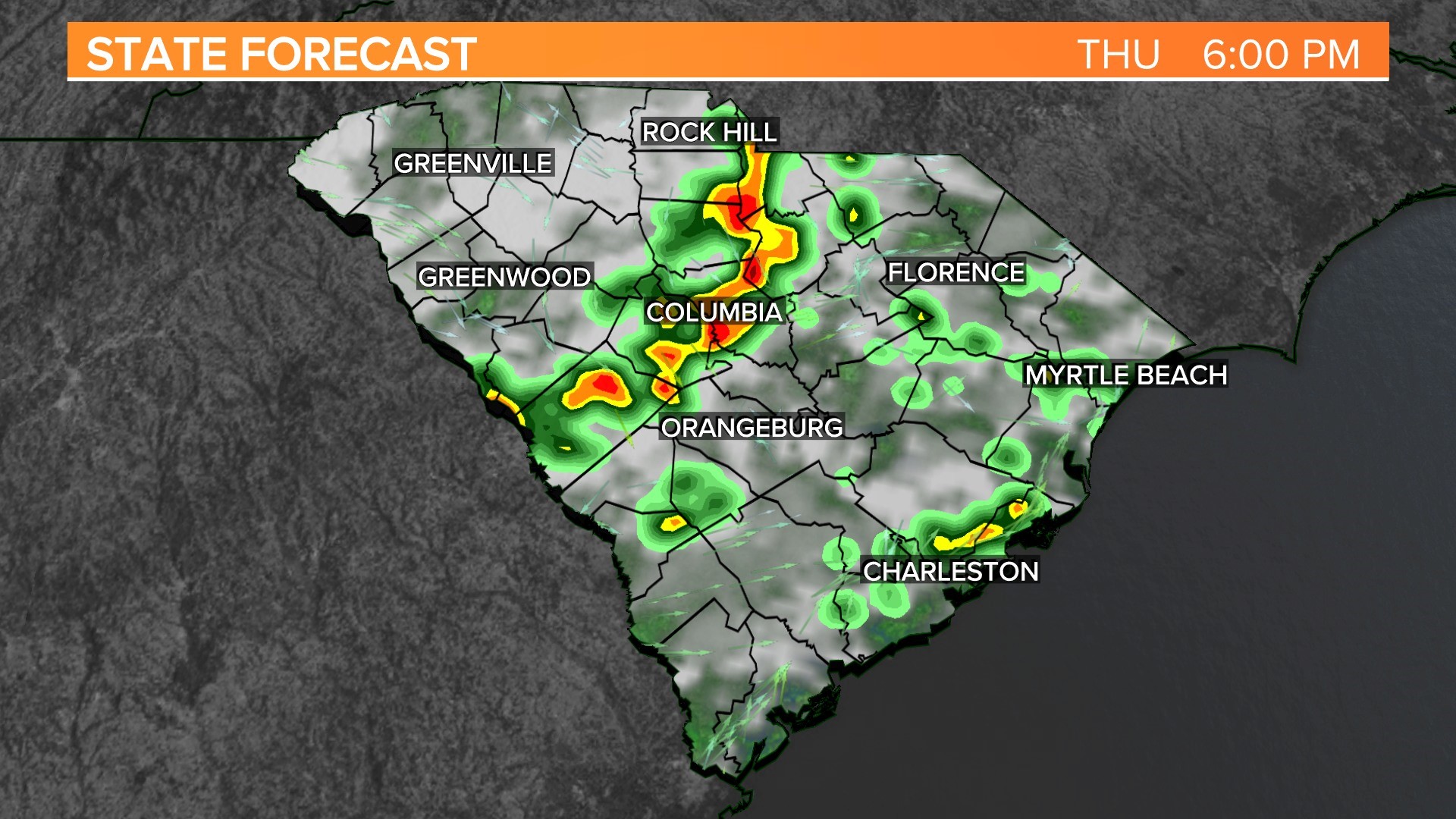 Strong Storms Possible Across South Carolina | wltx.com