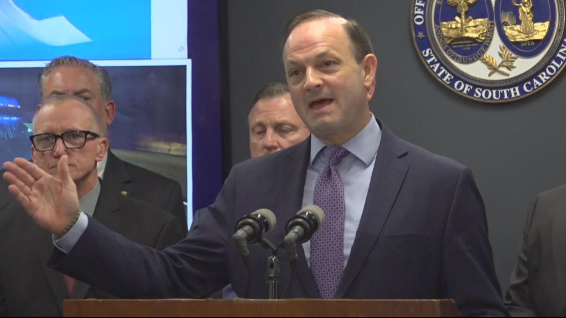 Alan Wilson updates progress of drug trafficking investigation | wltx.com