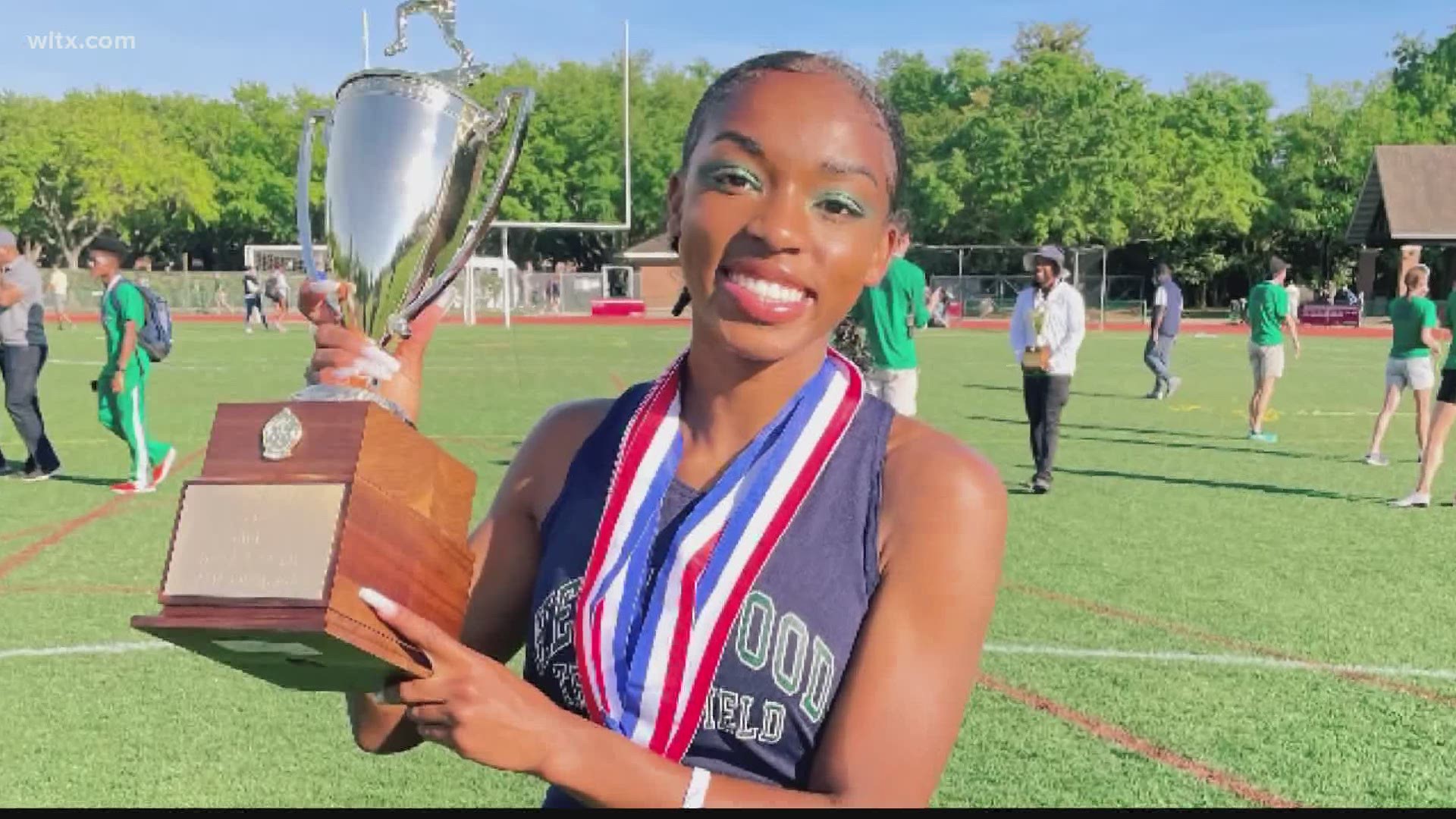 Heathwood Hall track champion is more than just a track star