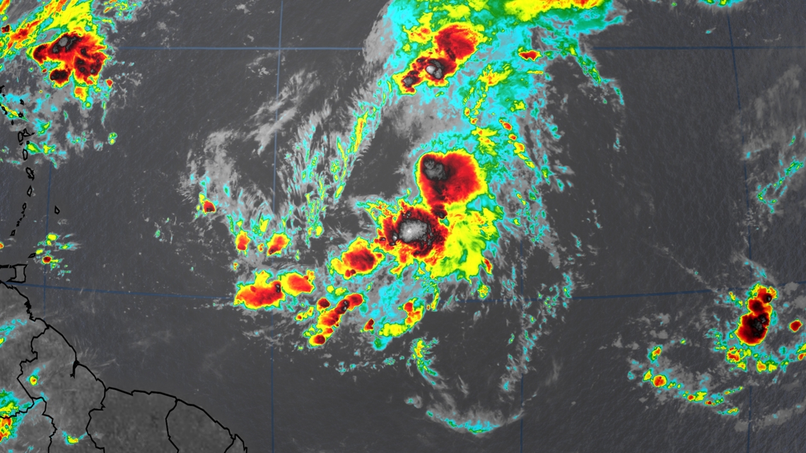 Tropical Depression Seven forms in the Atlantic | wltx.com