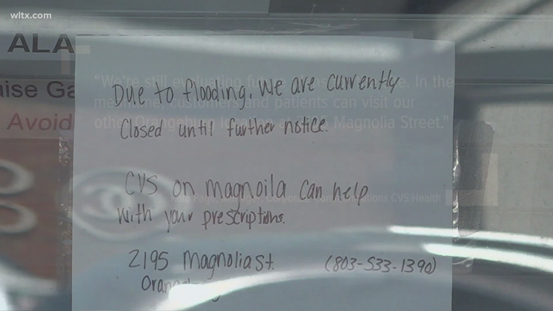 Some businesses in Orangeburg are still recovering from a devastating flood that hit the area last November. 